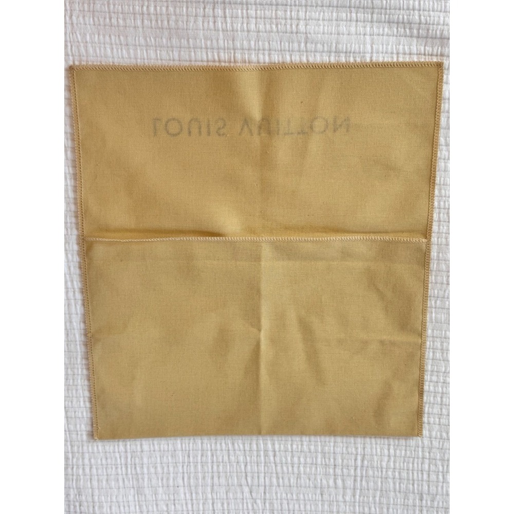 Authentic Louis Vuitton Dust Bag Envelope Flap Style 12x7.5" Medium D53115 - Picture 6 of 7